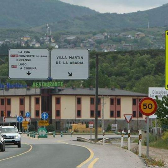 Primer tramo de la a 76 entre Villamartín de la Abadía y Requejo Primer tramo de la a 76 entre Villamartín de la Abadía y Requejo