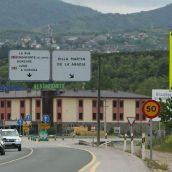 Primer tramo de la a 76 entre Villamartín de la Abadía y Requejo