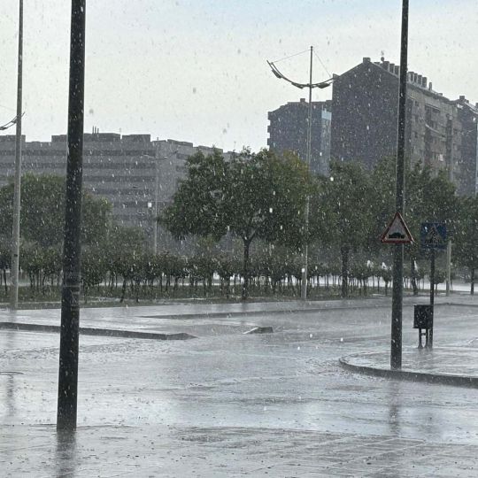 Tormenta en Ponferrada