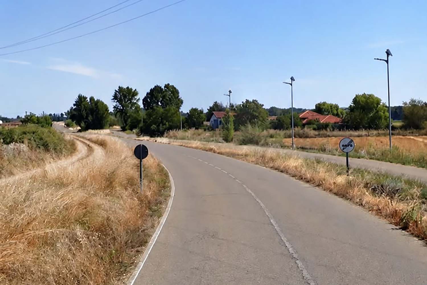 Carretera donde se ha producido el suceso Carretera donde se ha producido el suceso