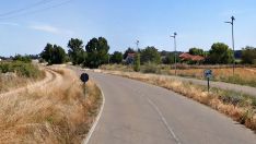 Carretera donde se ha producido el suceso