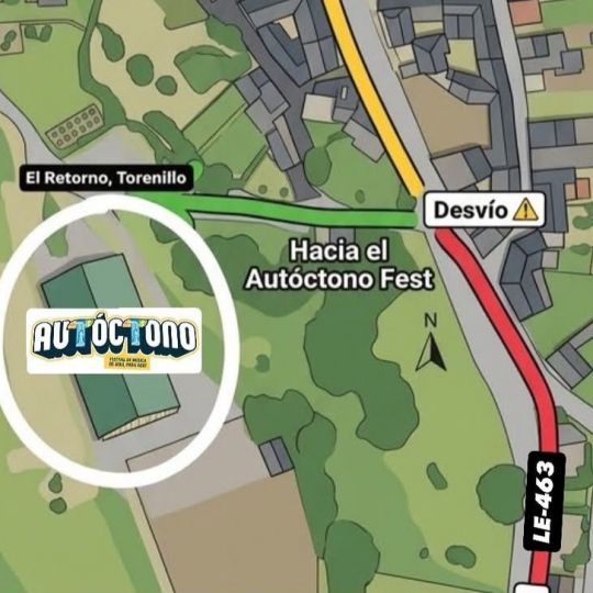 Nueva ubicación del festival Nueva ubicación del festival