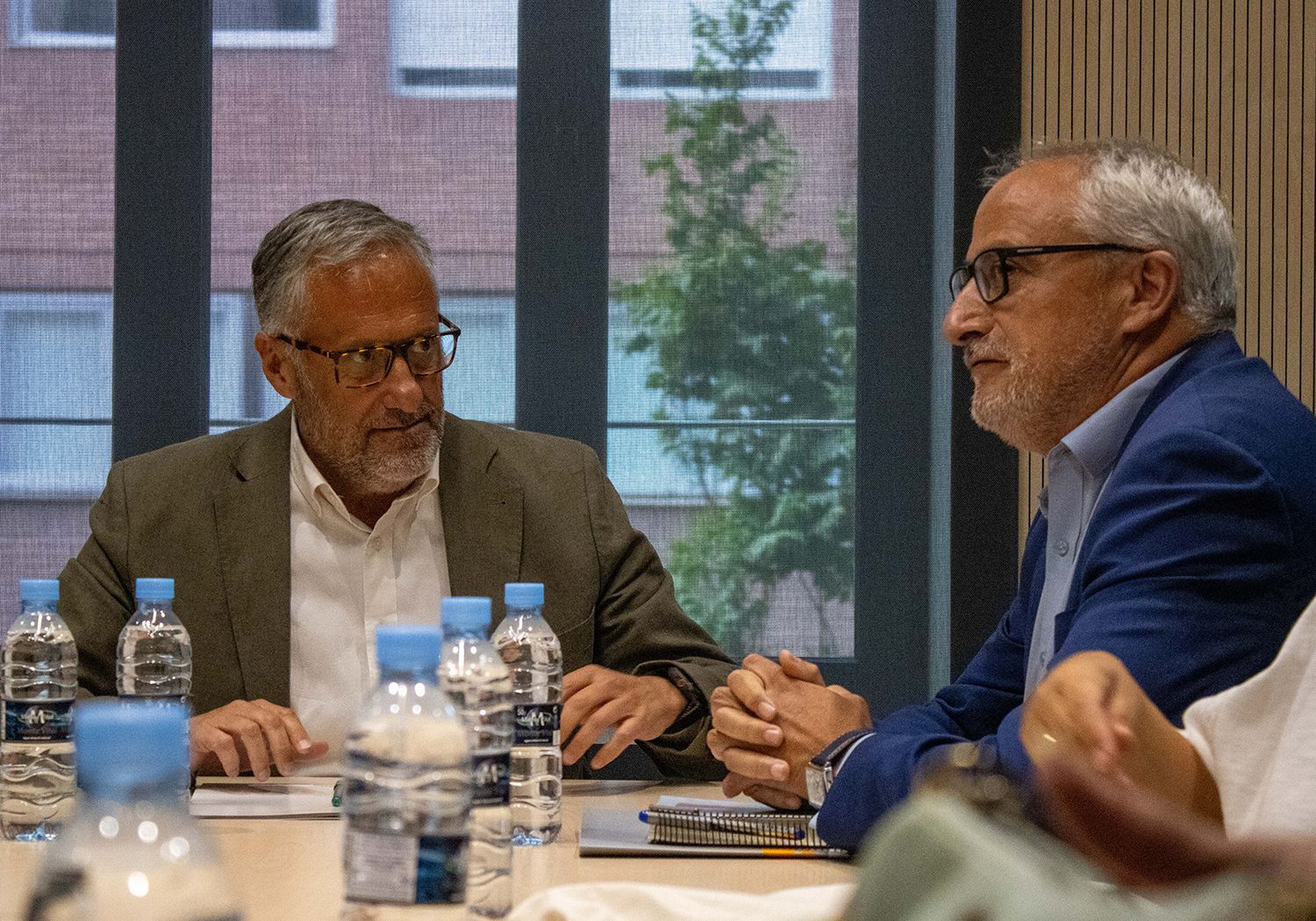 Pollán y Olegario reunión Pollán y Olegario reunión