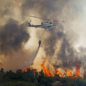 Incendio en la localidad de Veguellina César Sánchez ICAL