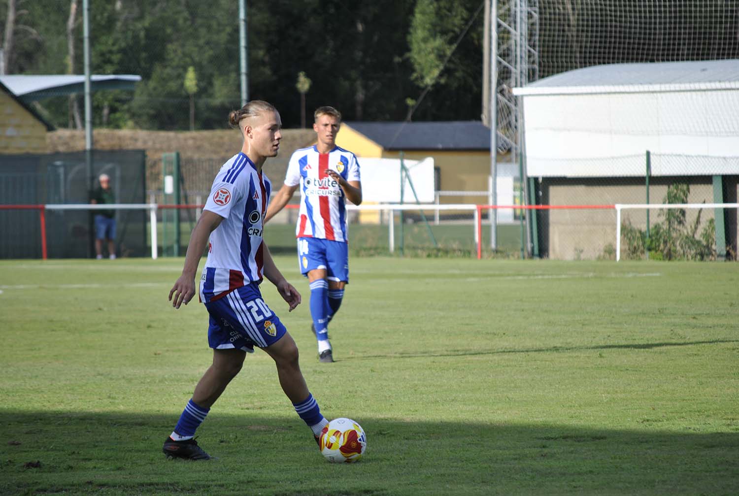 La Ponferradina disputa un partido de pretemporada