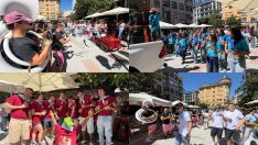 La Encina arranca por todo lo alto: 1.600 peñistas toman Ponferrada en el III Encuentro de Peñas La Encina arranca por todo lo alto: 1.600 peñistas toman Ponferrada en el III Encuentro de Peñas