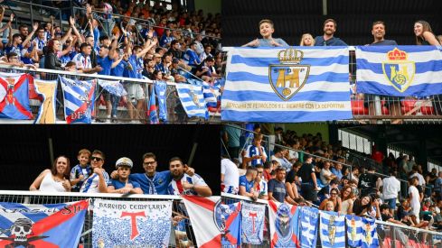 La afición de la Ponferradina no falla en el estreno liguero ante la UD Ourense La afición de la Ponferradina no falla en el estreno liguero ante la UD Ourense