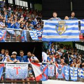 La afición de la Ponferradina no falla en el estreno liguero ante la UD Ourense