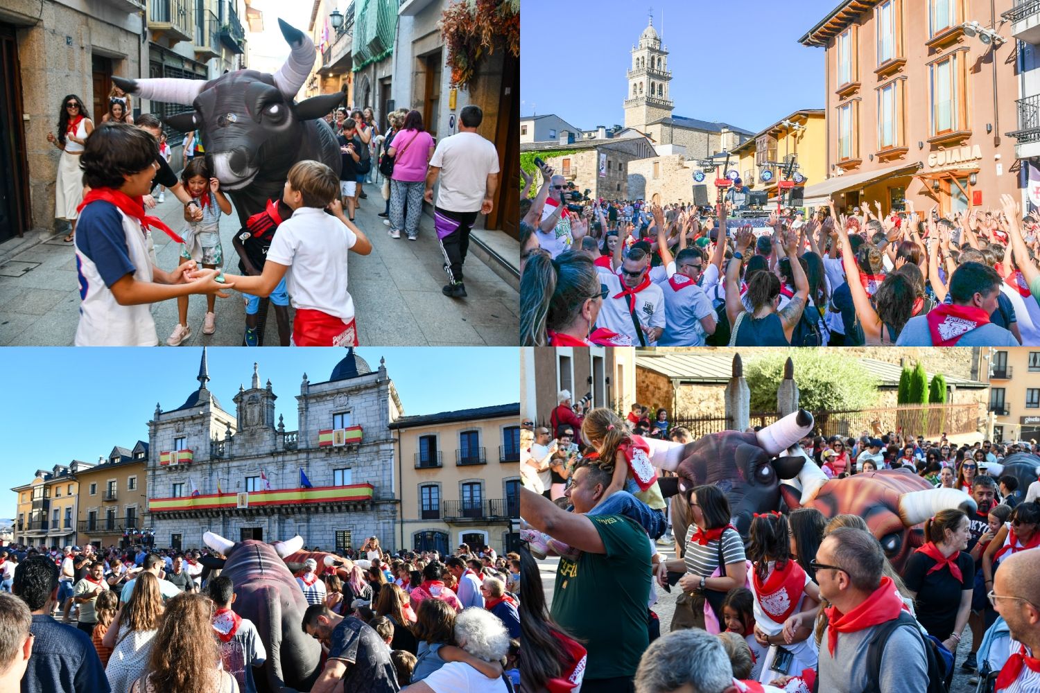 Los ‘Ponfermines’ revolucionan el centro de Ponferrada con un 'encierro' al ritmo de la charanga | Daniel Merino Los ‘Ponfermines’ revolucionan el centro de Ponferrada con un 'encierro' al ritmo de la charanga | Daniel Merino