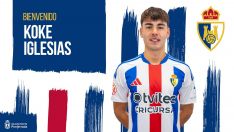Ya es oficial: Koke Iglesias vuelve a la Ponferradina | Twitter de la Ponferradina (SDP_1922)
