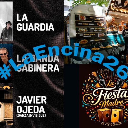 Programa de las Fiestas de La Encina para Jueves 3 Programa de las Fiestas de La Encina para Jueves 3