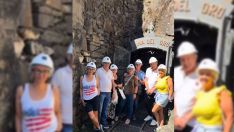 Turistas que visitaron Torre del Bierzo este verano a través de la Fundación Cultura Minera | Foto: Instagram de Cultura Minera Turistas que visitaron Torre del Bierzo este verano a través de la Fundación Cultura Minera | Foto: Instagram de Cultura Minera