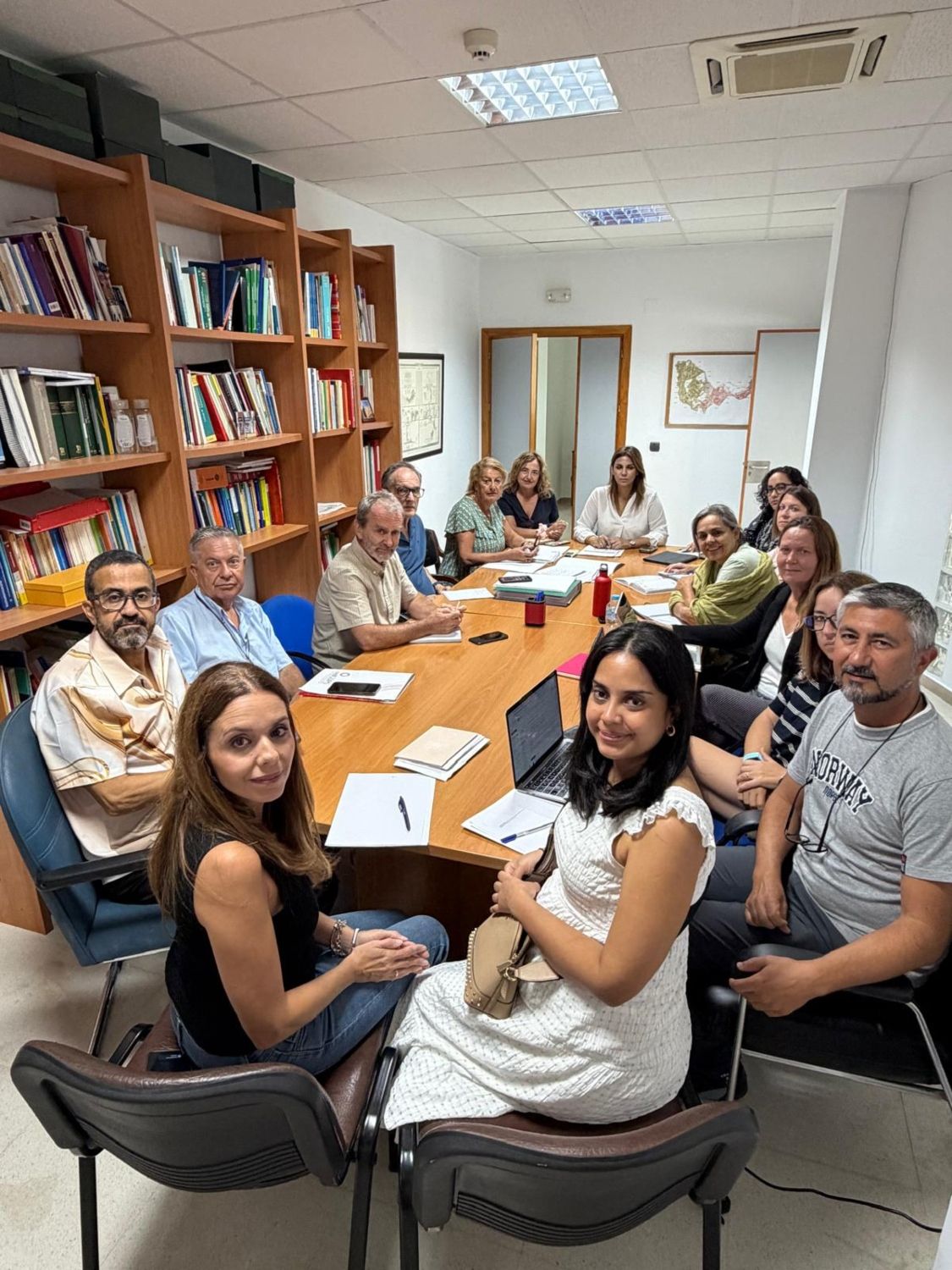 Pilar Marqués, la vicerrectora de la ULE durante su viaje a Ceuta Pilar Marqués, la vicerrectora de la ULE durante su viaje a Ceuta