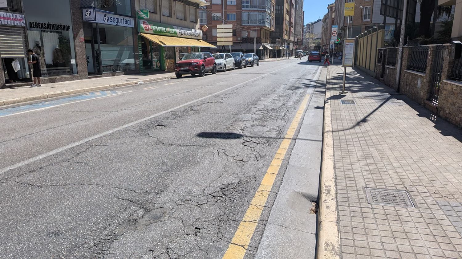 Calle Camino de Santiago de Ponferrada | Foto: Dani Merino, InfoBierzo Calle Camino de Santiago de Ponferrada | Foto: Dani Merino, InfoBierzo