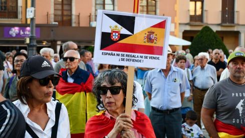 Concentración en apoyo de Ceuta en Ponferrada (7) Concentración en apoyo de Ceuta en Ponferrada (7)