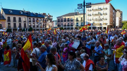 Concentración en apoyo de Ceuta en Ponferrada (29)