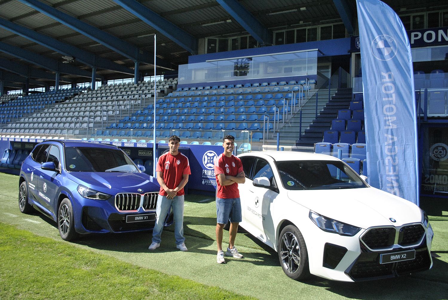Colaboración entre Bernesga Motor y la Ponferradina | Foto: Norberto de la Mata Colaboración entre Bernesga Motor y la Ponferradina | Foto: Norberto de la Mata