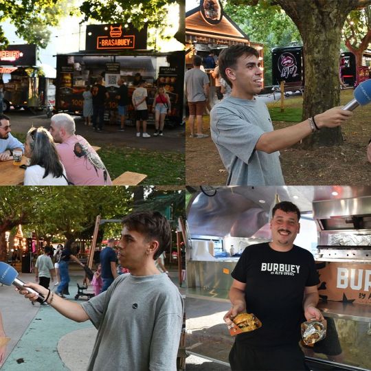 Inauguración de los Food Trucks de las Fiestas de La Encina en Ponferrada