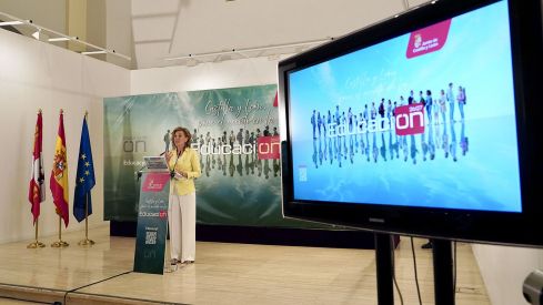 Miriam Chacón / ICAL. La consejera de Educación, María Pardo, presenta las principales novedades y líneas de actuación del nuevo curso escolar.