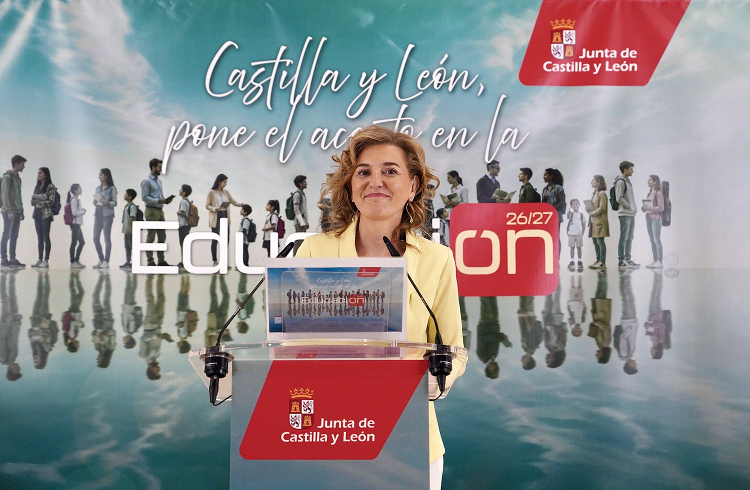 Miriam Chacón / ICAL. La consejera de Educación, María Pardo, presenta las principales novedades y líneas de actuación del nuevo curso escolar. Miriam Chacón / ICAL. La consejera de Educación, María Pardo, presenta las principales novedades y líneas de actuación del nuevo curso escolar.