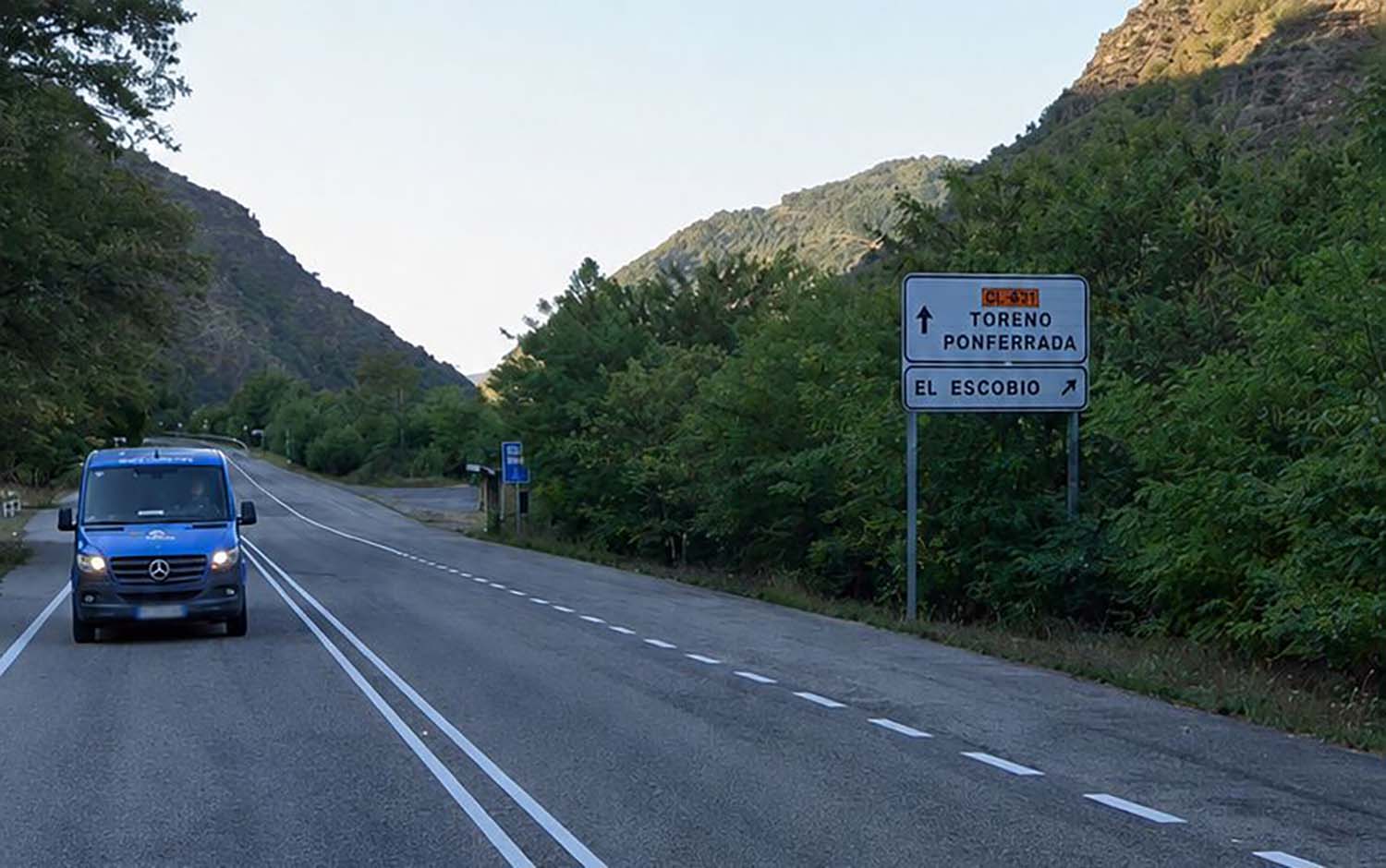 Carretera donde se ha producido el suceso Carretera donde se ha producido el suceso