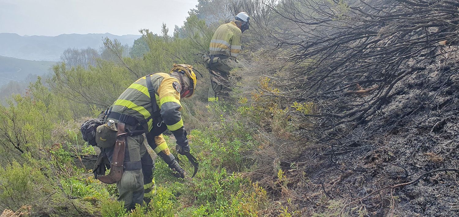 Incendio de Sosas de Laciana 2 | Foto: At Brif Incendio de Sosas de Laciana 2 | Foto: At Brif