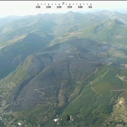 Incendio de Sosas de Laciana | Foto: At Brif