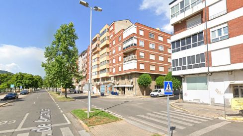 Edificio donde fue hallado el cadáver Edificio donde fue hallado el cadáver