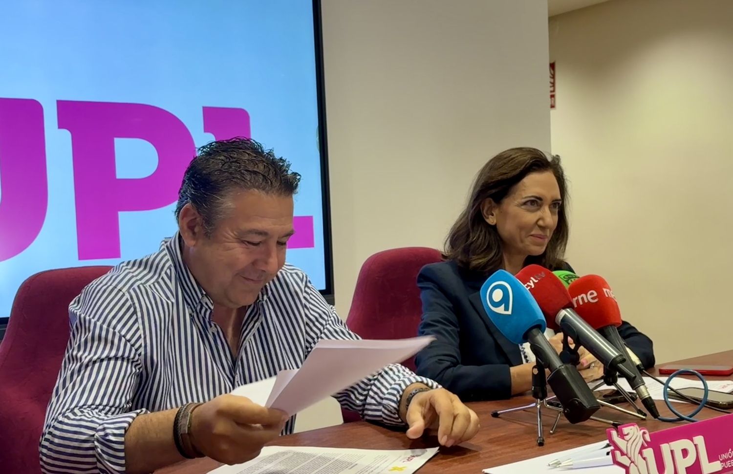 Luis Mariano Santos y Alicia Gallego Luis Mariano Santos y Alicia Gallego