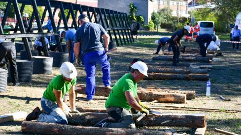 La tradición minera toma Bembibre con el XLVI Concurso Nacional de Entibadores | Daniel Merino