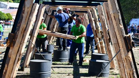 La tradición minera toma Bembibre con el XLVI Concurso Nacional de Entibadores | Daniel Merino
