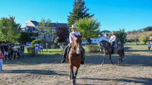 El espectáculo ecurstre 'La magia del caballo' conquista las fiestas del Cristo de Bembibre | Héctor Keudell