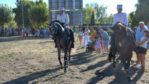 El espectáculo ecurstre 'La magia del caballo' conquista las fiestas del Cristo de Bembibre | Héctor Keudell
