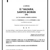 NAZARIA SANTOS MORÁN NAZARIA SANTOS MORÁN