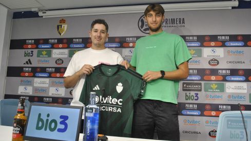 Óscar Vacas en su presentación