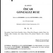 OSCAR GONZALEZ RUIZ OSCAR GONZALEZ RUIZ