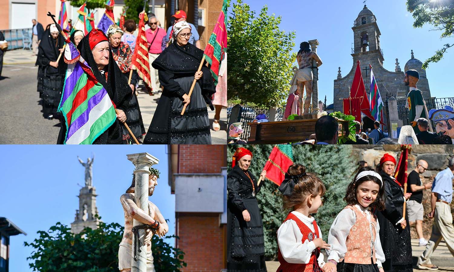 Collage Procesión del Cristín 