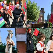 Collage Procesión del Cristín 