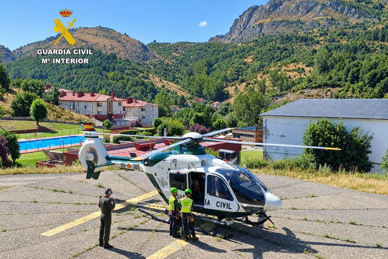 Rescatados dos senderistas en el en el entorno del Pico Catoute (Igüeña) 
