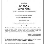 SOFÍA LÓPEZ PÉREZ SOFÍA LÓPEZ PÉREZ