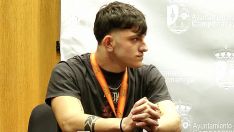 Iker García, campeón de España de parapowerlifting en la categoría de menos de 72 kilos 