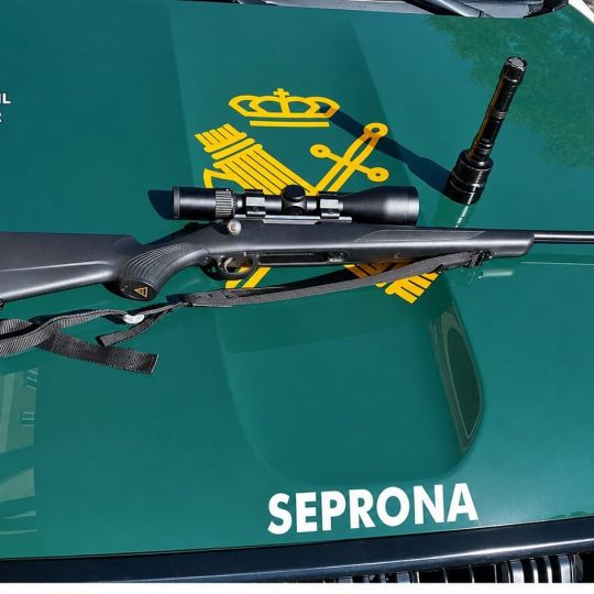 Rifle encontrado en la operación Rifle encontrado en la operación