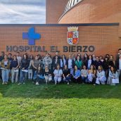 Foto de familia del alumnado en prácticas de TCAE 2026