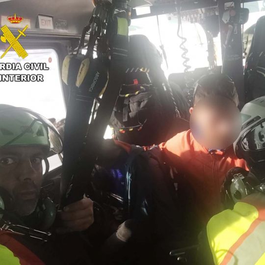 Rescate en Peña Santa, en Posada de Valdeón. Rescate en Peña Santa, en Posada de Valdeón.