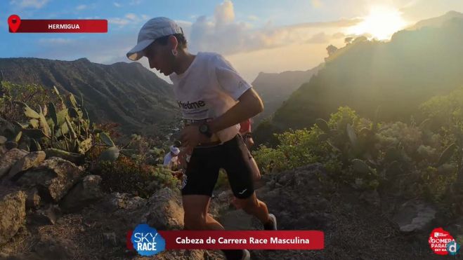 Jaime Romo durante el Campeonato del Mundo de Skyrunning en la Gomera, en las Islas Canarias Jaime Romo durante el Campeonato del Mundo de Skyrunning en la Gomera, en las Islas Canarias