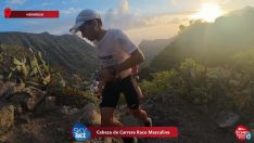 Jaime Romo durante el Campeonato del Mundo de Skyrunning en la Gomera, en las Islas Canarias