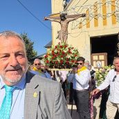 El alcalde de Camponaraya, Eduardo Morán, durante las Fiestas de La Soledad El alcalde de Camponaraya, Eduardo Morán, durante las Fiestas de La Soledad