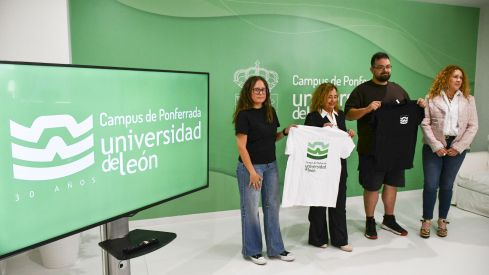 Nueva identidad visual del Campus de Ponferrada con motivo de su 30 aniversario | Foto: Dani Merino, InfoBierzo Nueva identidad visual del Campus de Ponferrada con motivo de su 30 aniversario | Foto: Dani Merino, InfoBierzo