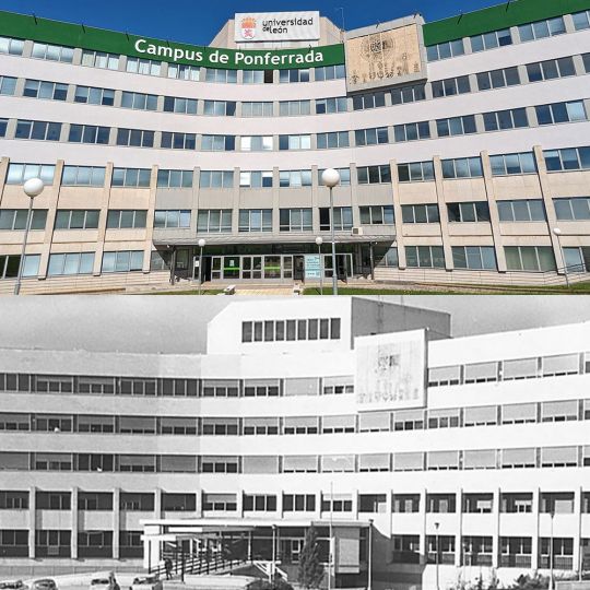 El Campus de Ponferrada y el antiguo Hospital del Camino de Santiago