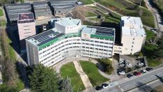 Vista aérea del Campus de Ponferrada Vista aérea del Campus de Ponferrada
